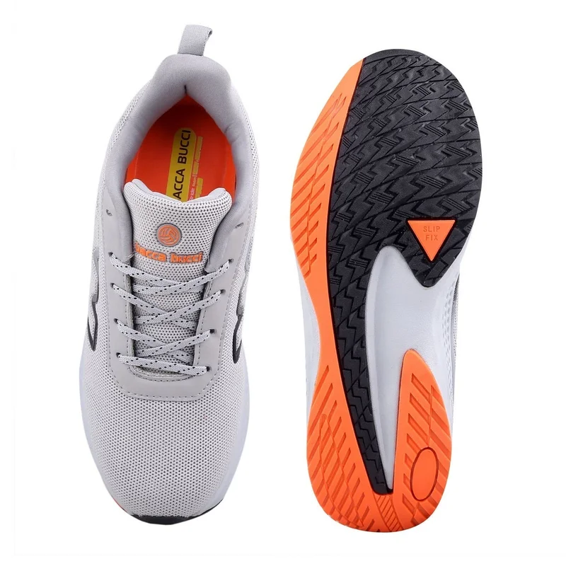 Bacca Bucci Grey Essential All-Purpose Running Shoes for Men | Best Price UAE