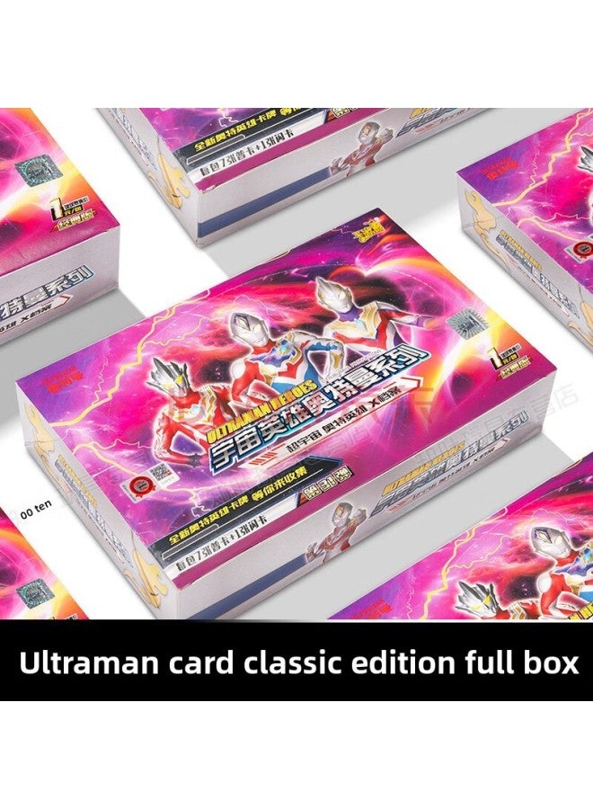 Card Tour Ultraman Card Genuine Card Classic Edition Collection Full Star Flash Card One Dollar Package Cp Card Deluxe Edition