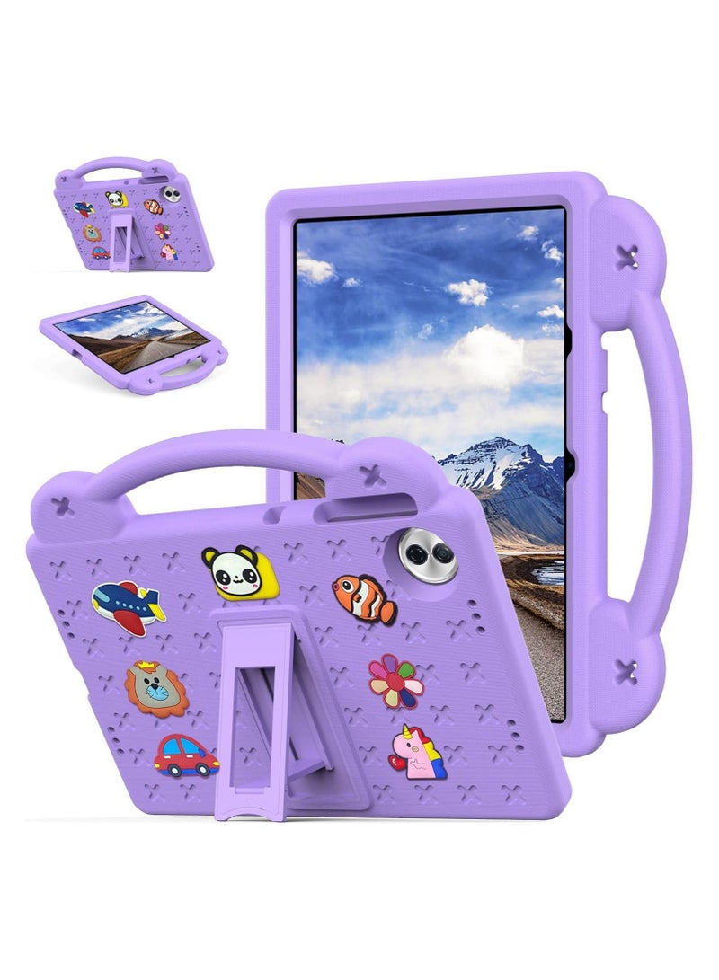 general Child-Friendly Tablet Case for Honor Pad 10 12.1-inch Features built-in stand and handle design Washable EVA eco-friendly silicone cover Drop-proof and shock-resistant