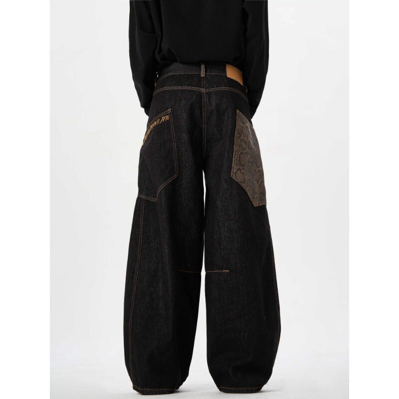 Unisex Casual Daily Denim Jeans - Image 5