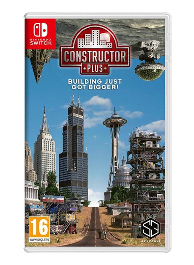 سيستم 3 لعبة الفيديو "Constructor Plus" - استراتيجية - nintendo_switch - Image 1