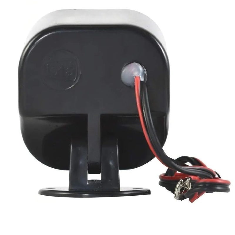 Quick Sense QSH2 220V 110dB Industrial Hooter Security Siren Alarm for Banks Hospitals Mines and Fire Alarm Buzzer Pack of 1 Black - Image 2