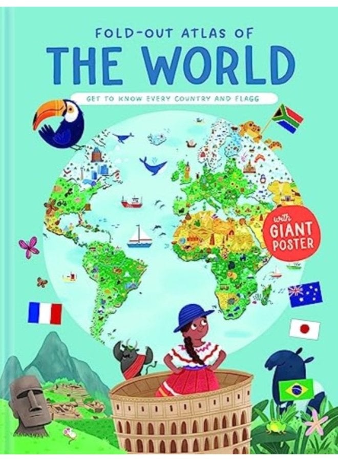 The World Fold Out Atlas of - Hardback