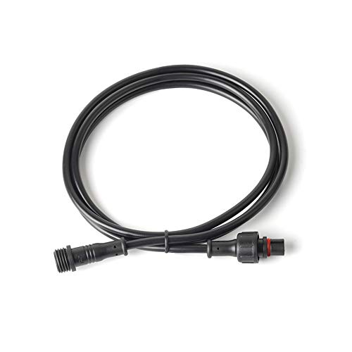 BTF-LIGHTING 5PCS 9.84ft 3meter 4 Pin 0.2mm²/24AWG IP65 Extension Cable Wire with Male and Female Connectors at Both Ends for RGB 5050 WS2815 WS2805 SK9822 etc LED Strip 15mm nut Small Size - Image 1