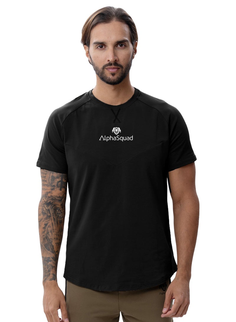 ألفاسكواد قميص رياضي ALPHASQUAD برقبة دائرية للرجال - Image 1