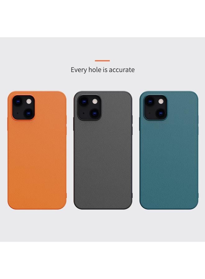 Zaboon Case For iPhone 13 Plain Skin Leather Phone Case - Image 3