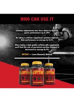 Mutant Caffeine - Pure, Straightforward Pharmaceutical Grade Caffeine Pills, Restore Mental Alertness Or Wakefulness When Fatigued, 240 Tablets Per Bottle  - Image 4