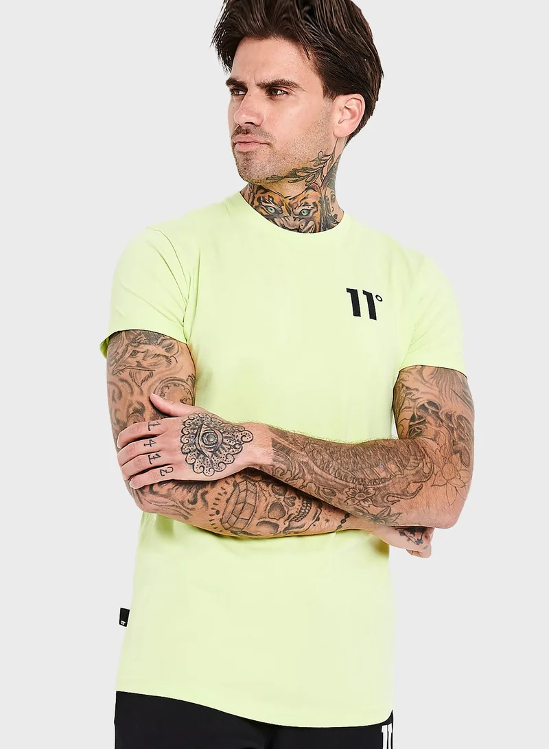11 degrees Core Muscle Fit T-Shirt
