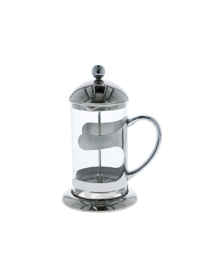 YAOSHENG Easy Cleaning Durable Ergonomic Handle Coffee Press Clear and Silver 1000 ml 8239