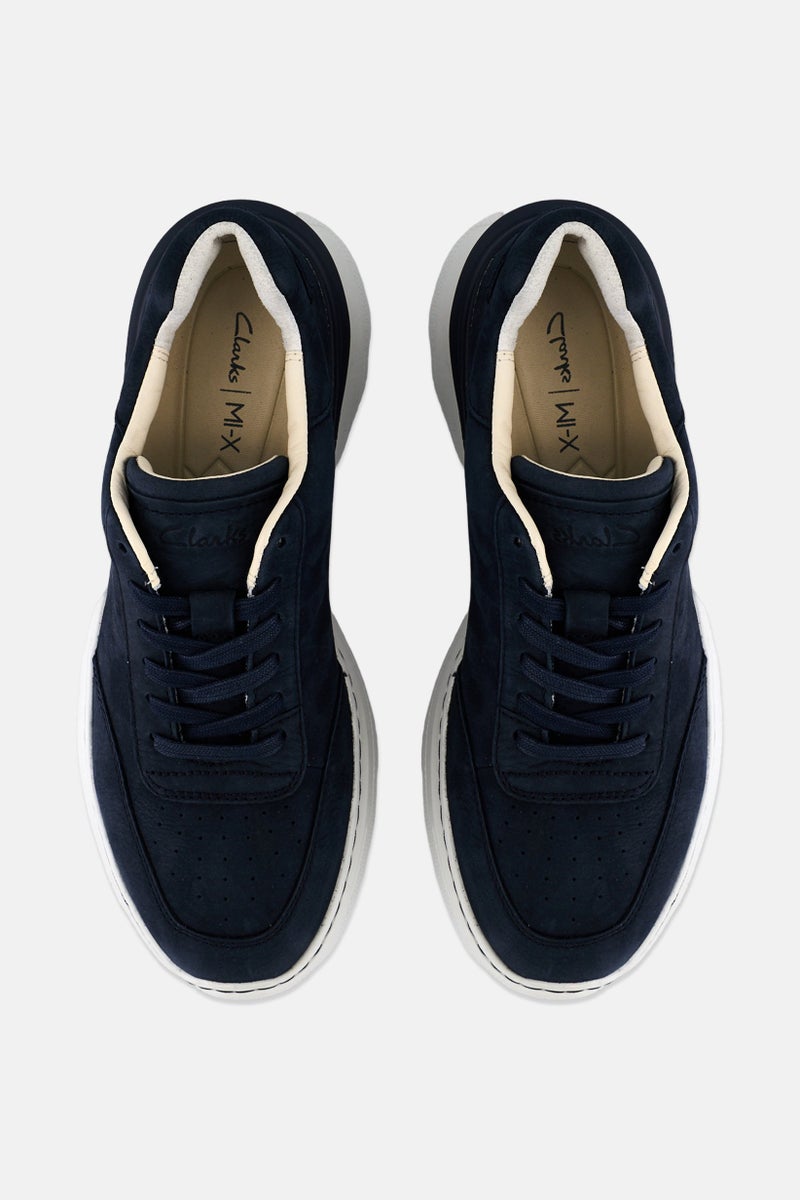 clarks Men Standard Sprint Lite Lace Up Shoes, Navy Blue - Image 3