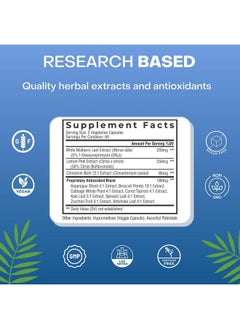 ناتشورال كيور لابس مكمل غذائي من Natural Cure Labs Level Off - Spike Curb - 120 كبسولة - 60 وجبة - نباتي، غير معدّل وراثيًا، خالٍ من الجلوتين  - Image 5