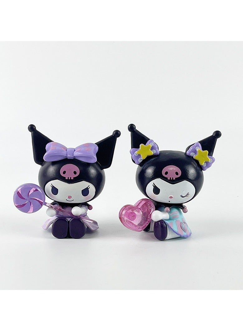 general Sanrio Kulomie Blind Box Trick or Treat Series, Tide Play Figure Twister Doll Machine Doll (8-9cm) - Image 3