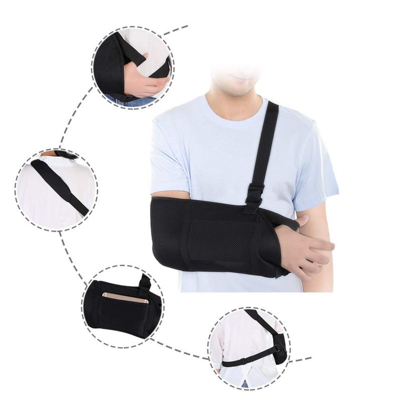 comfrt Arm Sling Arm Bandage with Thumb Support, for Immobilizer of Arm ,wrist, and shoulder, Suitable for Men and Women - Image 2