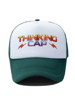 1 x 5 pcs Stranger Things 4 Inspired Net Cap dark green white