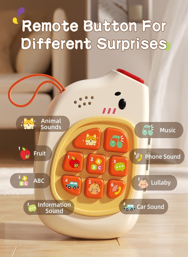 Jovow Baby Phone with Music for Toddler, Kids Sensory Busy Board, Early Educational Toy for Toddlers 1-3, Motor Skills Developmental Toy for 0-6-12-18 Month Age - Image 2