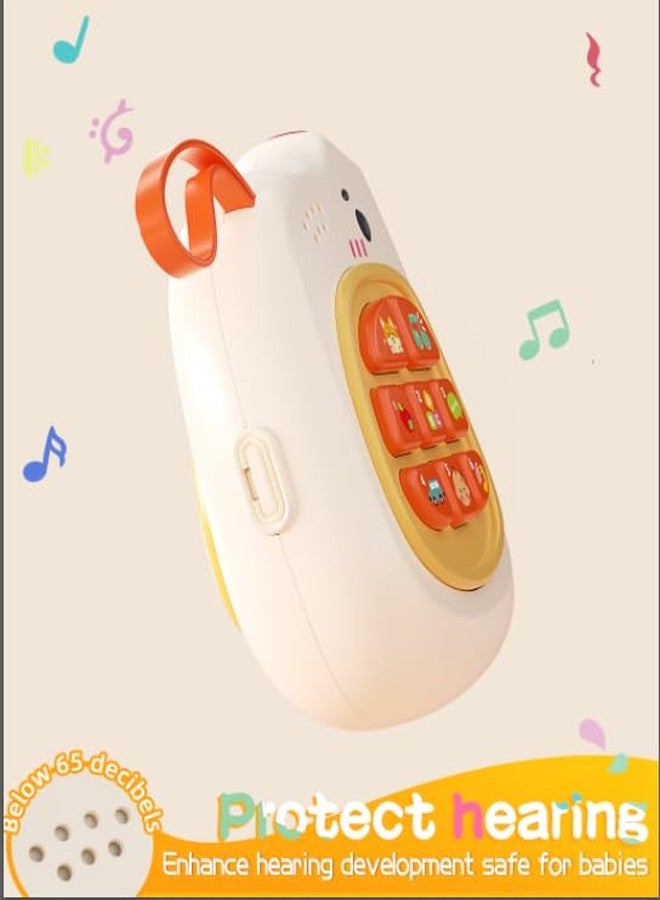 Jovow Baby Phone with Music for Toddler, Kids Sensory Busy Board, Early Educational Toy for Toddlers 1-3, Motor Skills Developmental Toy for 0-6-12-18 Month Age - Image 4
