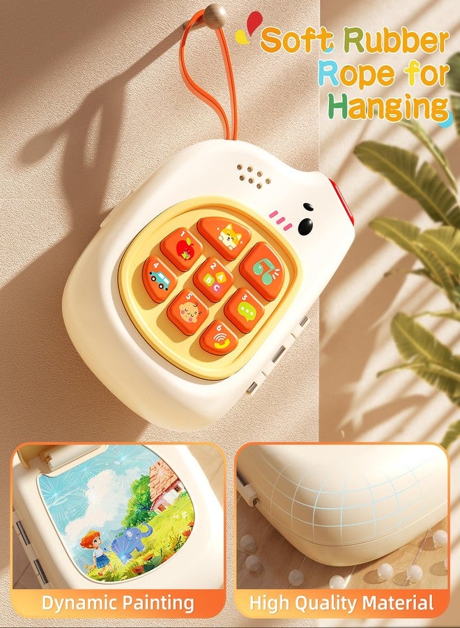 Jovow Baby Phone with Music for Toddler, Kids Sensory Busy Board, Early Educational Toy for Toddlers 1-3, Motor Skills Developmental Toy for 0-6-12-18 Month Age - Image 5