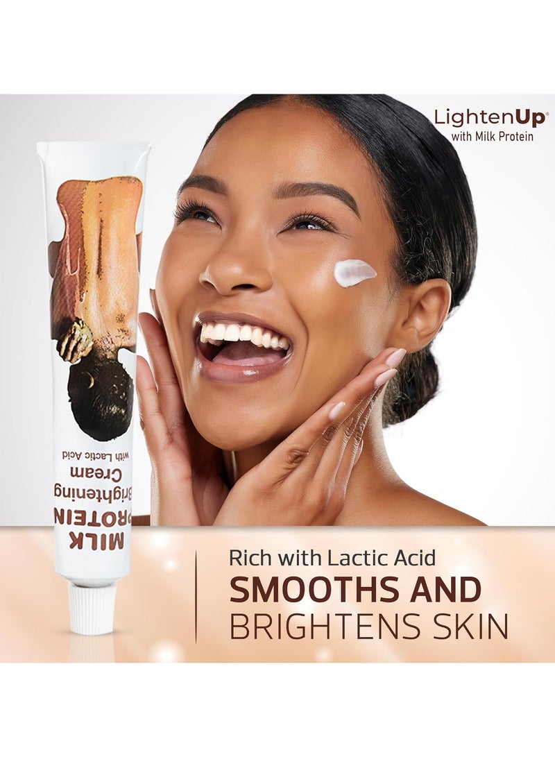 OMIC LIGHTEN-UP OMIC LightenUp Skin Brightening Cream | 50 ml/1.76 Oz | Skin Moisturizing Cream with Milk Protein | Skin Glowing Cream | For Face & Body | With Vitamin C, Shea Butter, Lactic Acid - Image 5