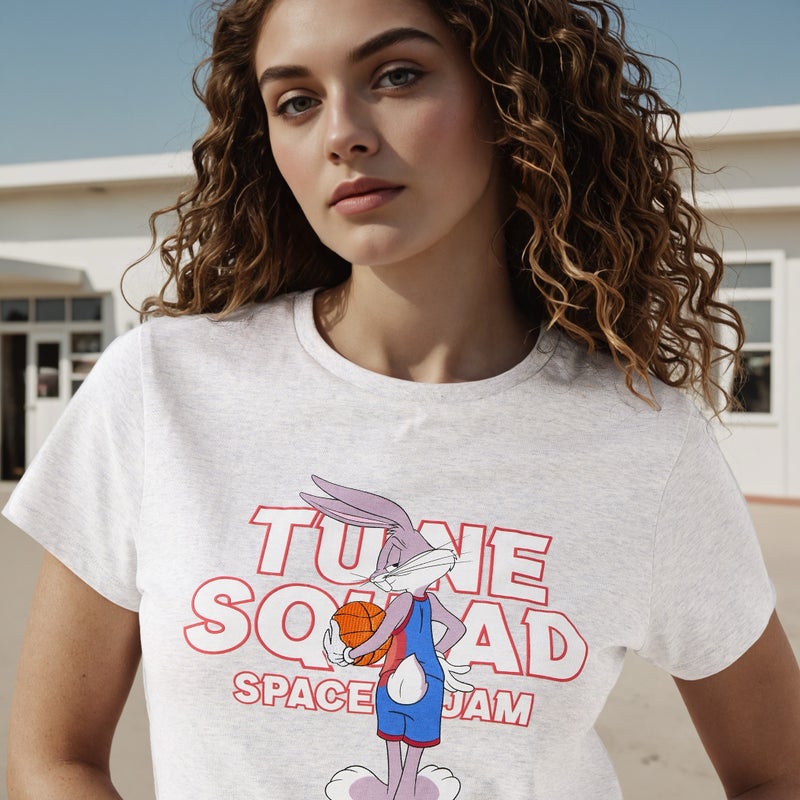 SP Characters Looney Tunes Print Crew Neck T-shirt - Image 4