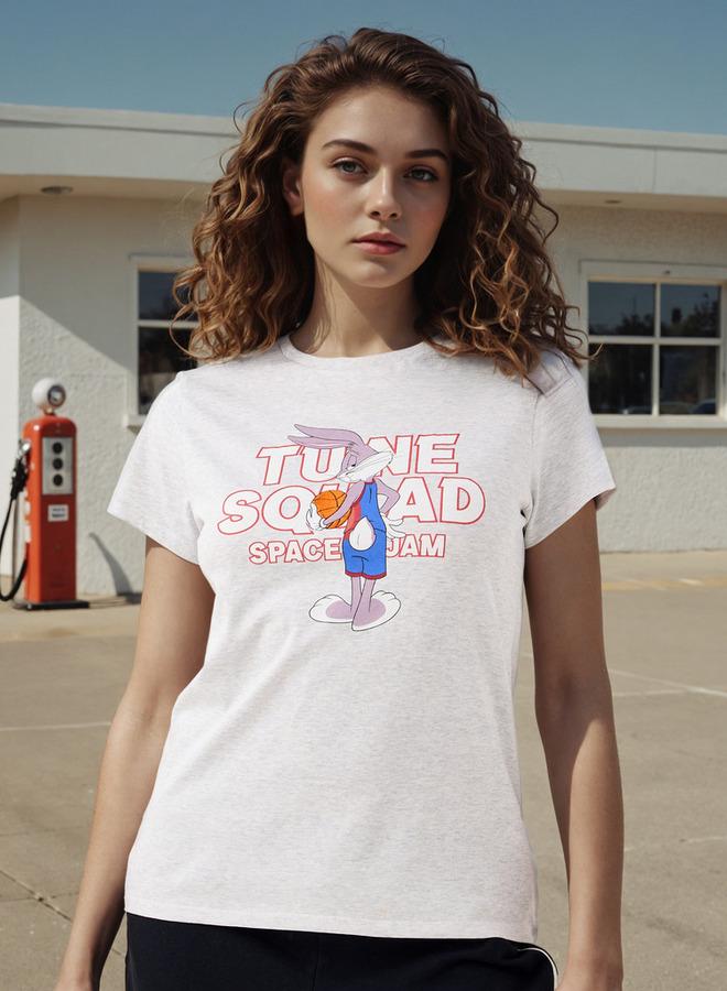 SP Characters Looney Tunes Print Crew Neck T-shirt - Image 1