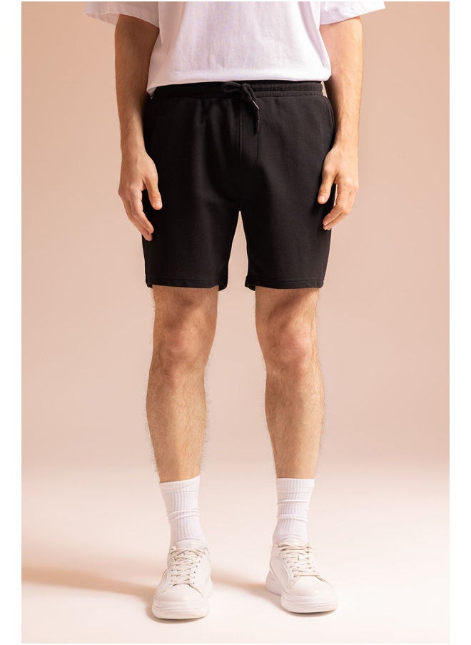 DeFacto - Man Slim Fit Knitted Knitted Short - Image 1