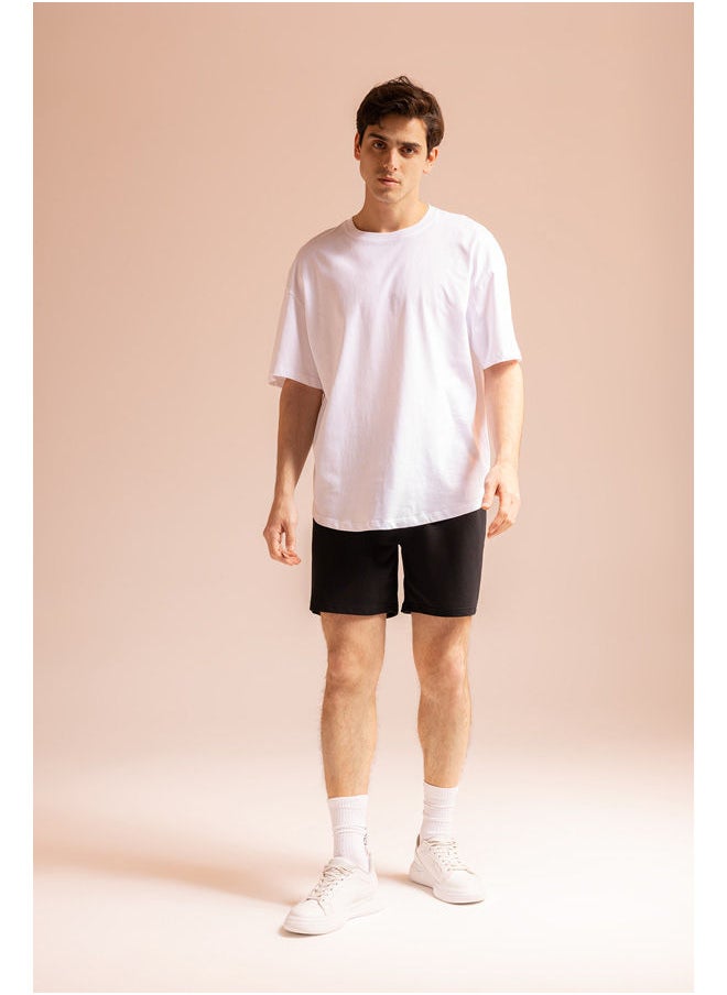 DeFacto - Man Slim Fit Knitted Knitted Short - Image 1