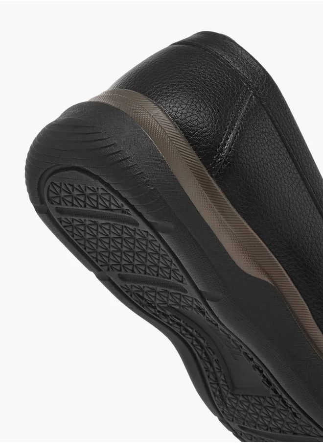 ال بي ال من شو اكسبرس Men Tape Accent Slip-On Loafers