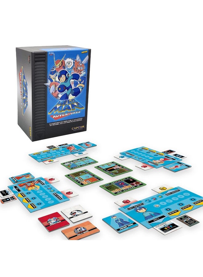 Kess Mega Man - Adventure Board Game by KESS for Players 1-4, Indoor Fun, Ages 14 and Up, Action Themed Game for Adults and Teens, Average Playtime 45 Mins, Cooperative Strategy Board Games - Image 3