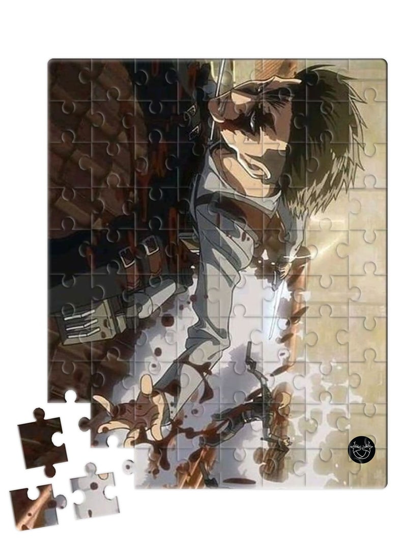 Reeman Design Puzzle printed with Attack on Titan design 