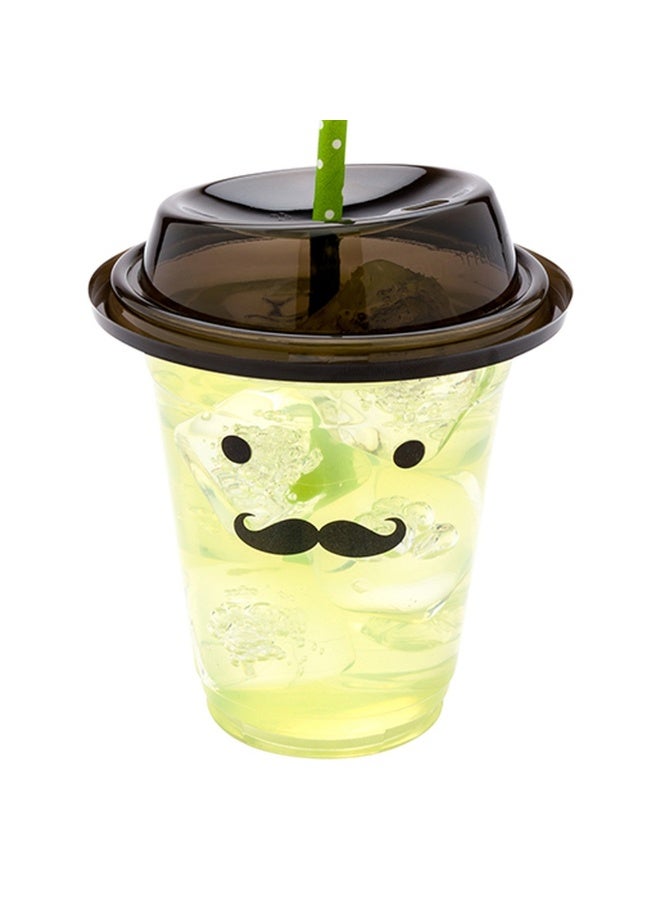 Restaurantware LIDS ONLY: Visage Lids For 9/12/16 Ounce Disposable Cups, 1000 Black Plastic Lids For Cups - 2-in-1 Straw And Sip Insert, Visage Cups Sold Separately, Recyclable  - Image 2