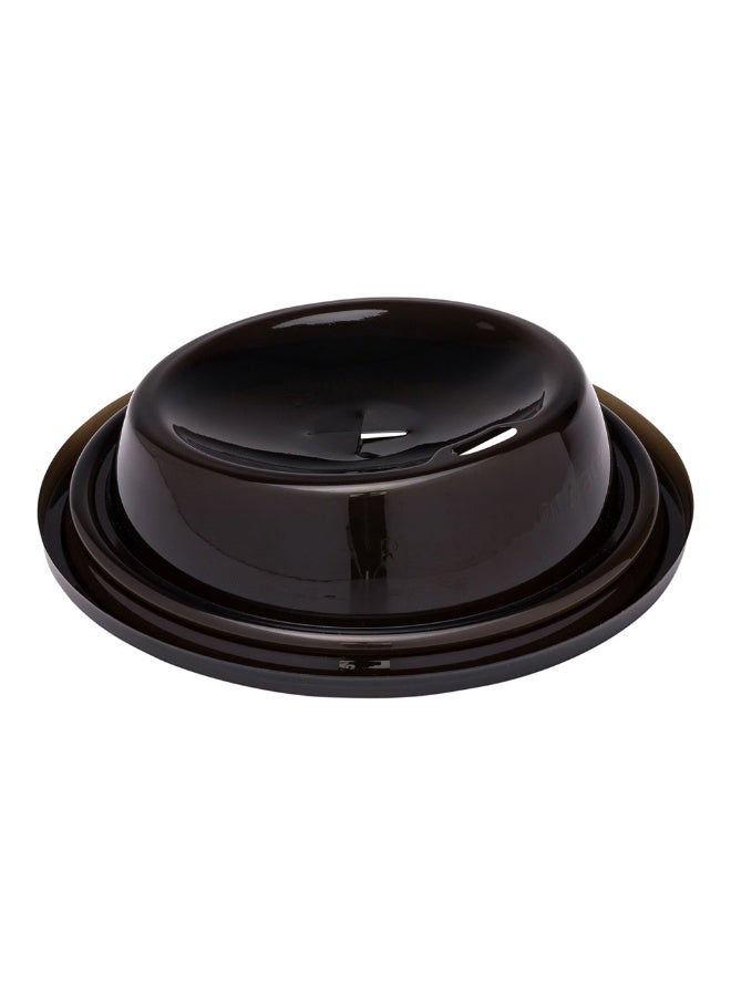 Restaurantware LIDS ONLY: Visage Lids For 9/12/16 Ounce Disposable Cups, 1000 Black Plastic Lids For Cups - 2-in-1 Straw And Sip Insert, Visage Cups Sold Separately, Recyclable  - Image 1