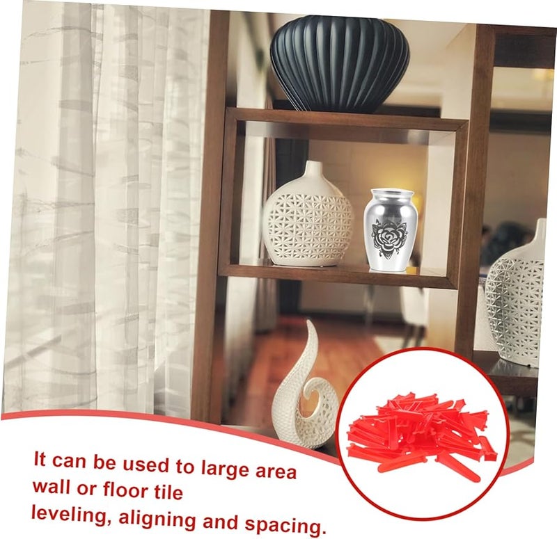 50 قطعة من فواصل البلاط البلاستيكية وإسفين التسوية 6 مم 8 مم 10 مم لتسهيل التركيب - Image 5