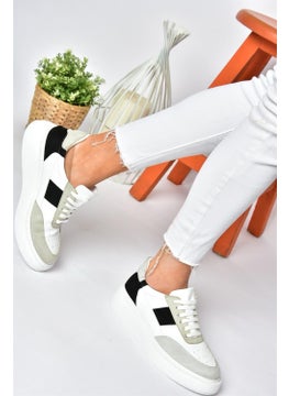 Fox Shoes P274048809 White/black Casual Women's Sports Shoes Sneakers  - Image 1