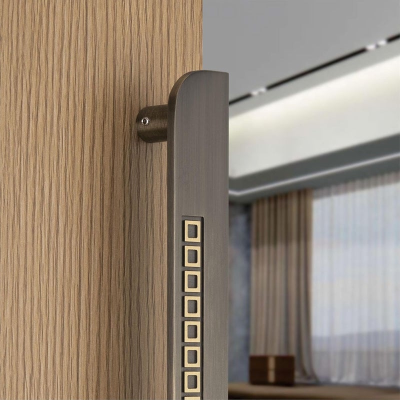 Compass 18" Brass Main Door Handle | Door Handles for Main Door | Pull Handles for All The Doors of House | Office | Hotels | PH-235 (Pack of 1, Antique Finish) - Image 5