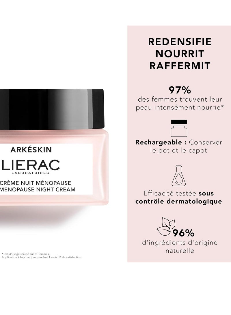 Lierac Arkéskin the Menopause Night Cream 50ml - Image 2