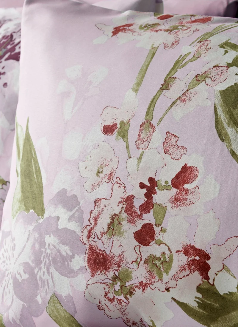 Matalan Lilac Floral Trailing Duvet Set