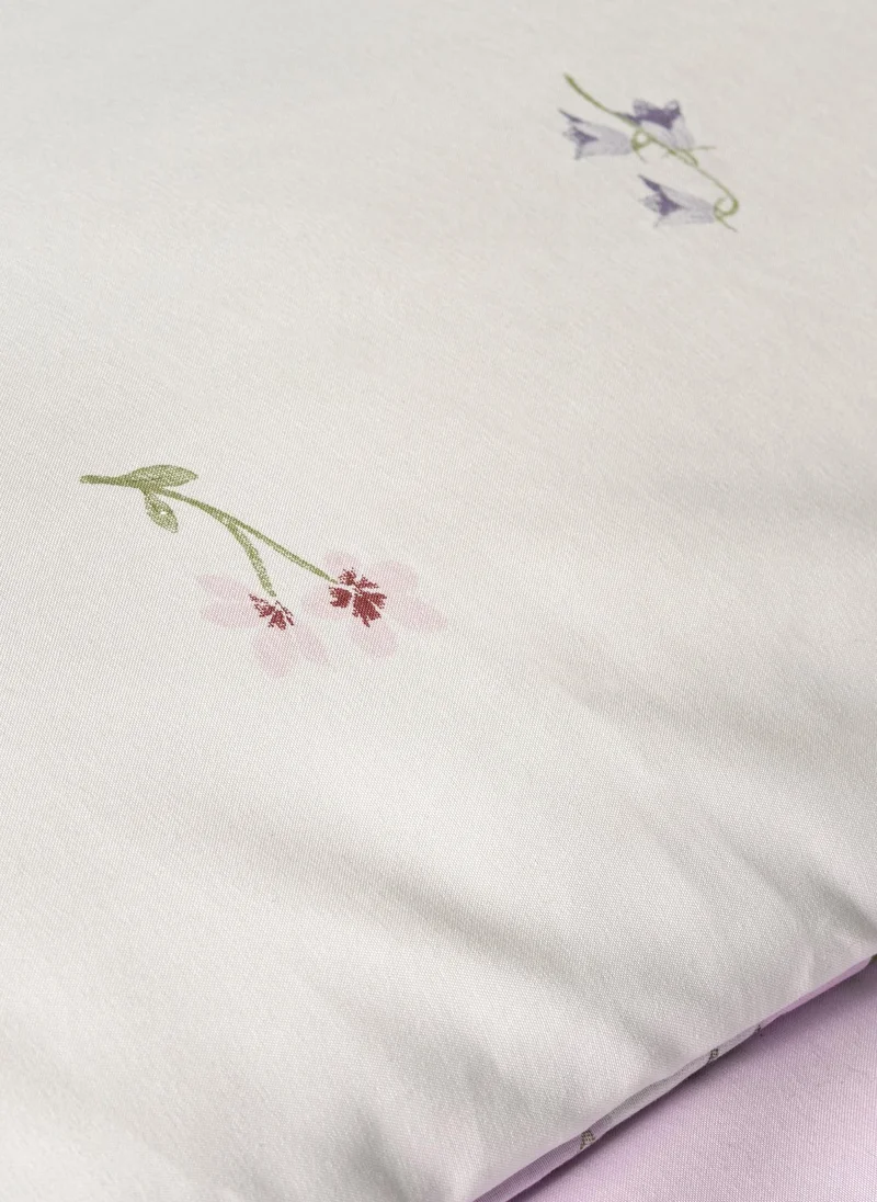 Matalan Lilac Floral Trailing Duvet Set