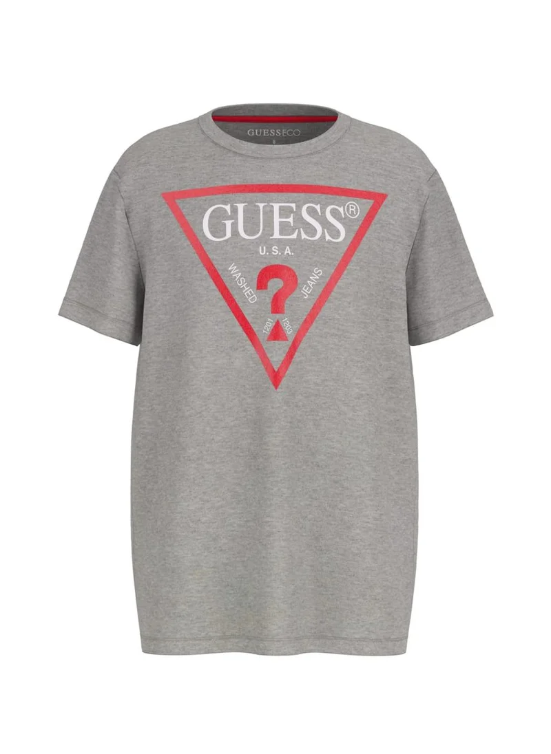 GUESS Kids Logo Crew Neck  T-Shirt