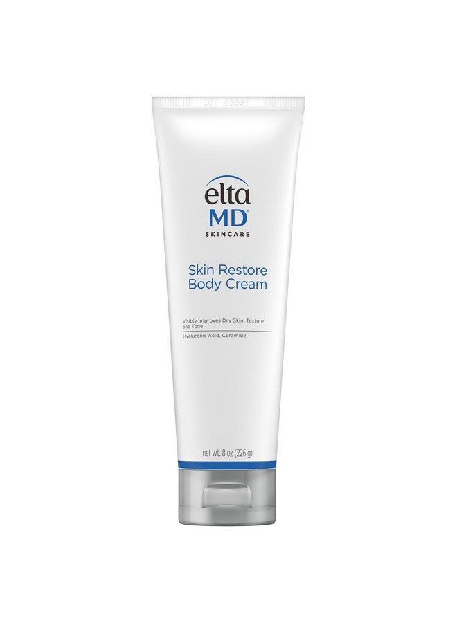 EltaMD Skin Restore Body Cream, Fragrance-Free Body Lotion for Women, Made with Hyaluronic Acid and Niacinamide, 8 oz Tube - Image 1