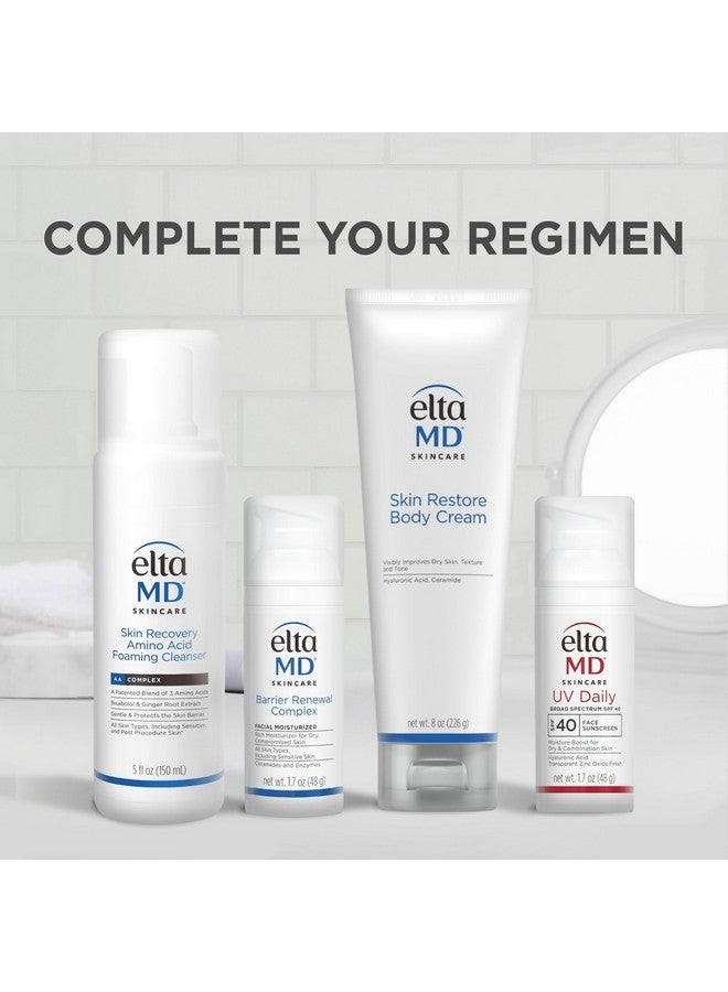 EltaMD Skin Restore Body Cream, Fragrance-Free Body Lotion for Women, Made with Hyaluronic Acid and Niacinamide, 8 oz Tube - Image 5