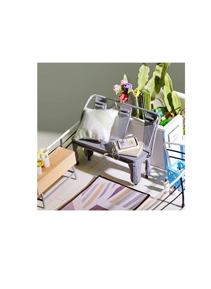 Robotime - Rolife Dora’s Loft DG12, Assembly Brain Teaser 3D Wooden Puzzle DIY Build Model Crafts Kits, Unique Gifts and Home Decor for Teens or Adults - Image 1
