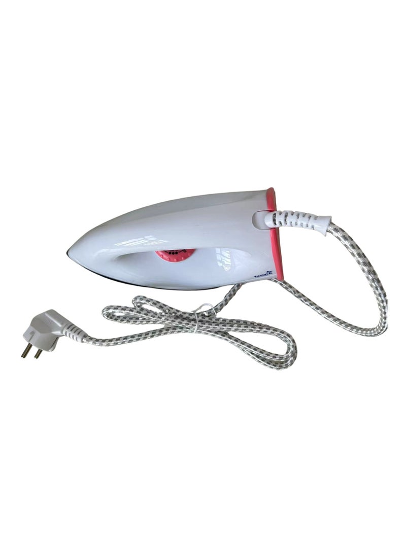 Icona Electric Dry Iron – Lightweight Clothes Iron with Adjustable Temperature Control, Non-Stick Soleplate for Smooth Ironing (White) - Image 5