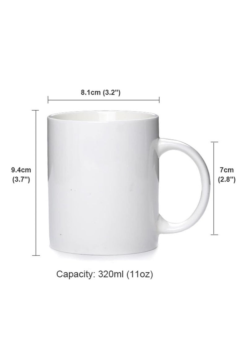 RYN® تصميم مطبوع 1 قطعة، كوب قهوة مع اقتباسات مضحكة، كوب بسيط، كوب قهوة مع اقتباسات ملهمة، هدايا مضحكة، هدية لها، هدية عيد الميلاد، هدية عيد الميلاد - Image 2