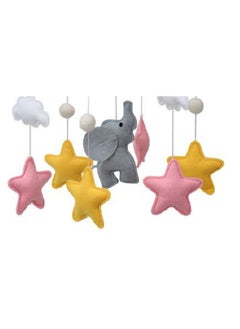Generic Baby Crib Nursery Mobile Wall Hanging Decor Baby Bed Mobile for Infants Ceiling Mobile Cute and Adorable Hanging Decorations Elephant 2  - Image 2