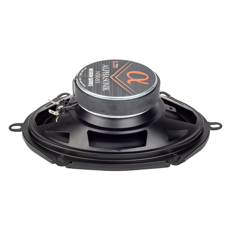 Alphasonik 1 Pair of NS683 Neuron Series 6x8/5x7 (360 Watts Max for The Pair) 180 Watts Max Per Speaker 3-Way Full-Range Car Audio Speaker with PEI Dome Tweeter Polypropylene Cone - Image 5