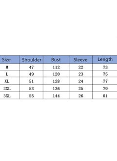 Generic Summer new men's short-sleeved shirt loose solid color button short-sleeved shirt cotton shirt for men  - Image 3