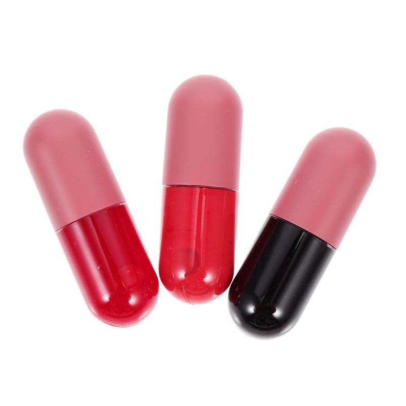 3Pcs Pearl Shimmer Moisturizing Lip Oil Set Hydrating Color Changing Lip Care for Skin Types Portable and Nourishing for Daily Use - Image 1