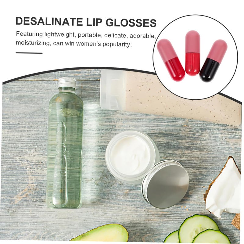 3Pcs Pearl Shimmer Moisturizing Lip Oil Set Hydrating Color Changing Lip Care for Skin Types Portable and Nourishing for Daily Use - Image 4