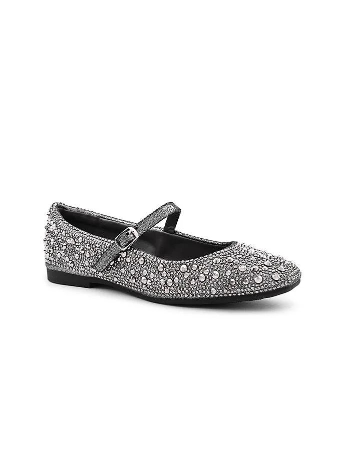 كابلي Cuple Embellished Mary Jane Ballerina Flats