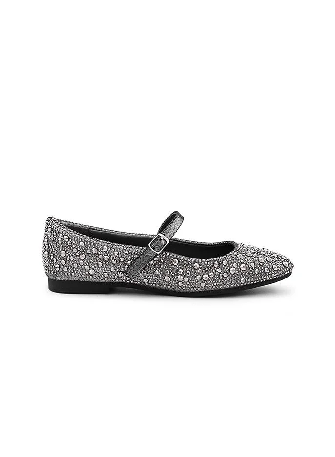 كابلي Cuple Embellished Mary Jane Ballerina Flats